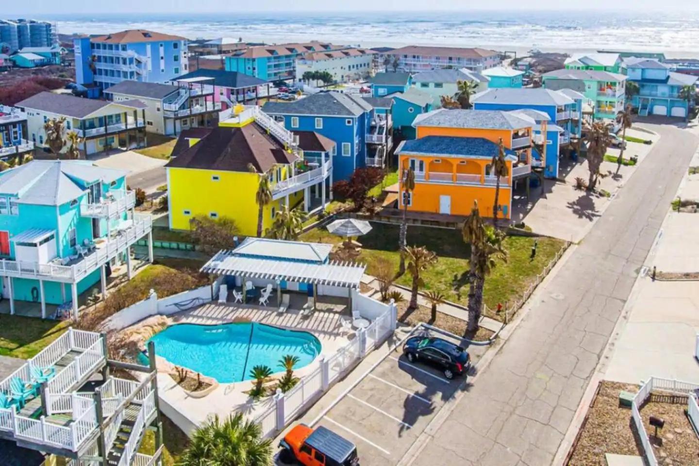 6Bdrm Beach Home - Oceanviews - Recently Renovated - Shared Pool & Hottub Port Aransas Exteriör bild